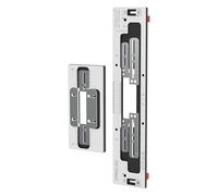 Trend Plantilla profesional Strike & Keep Router Jig, diseño de doble capa totalmente ajustable para placa frontal y enrutamiento de mortaja, se adapta a todos los tipos comunes de pestillo y bloqueo