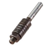 Trend Profesional Arbor 33/60 para herramientas, vástago de pulgada, longitud total de 63.5mm, metal duro (TCT), 33/60X1/4