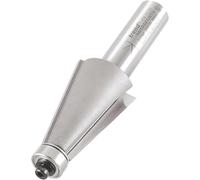 Trend Profesional Cortador de Bisel, 80 Grados, Mango de 1/2 Pulgada, Diámetro de Corte de 26mm y Longitud de Corte de 35mm, Dos Rodamientos, metal duro (TCT), 46/103X1/2TC