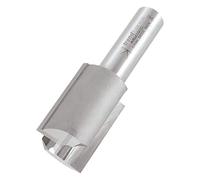 Trend Profesional Cortador de Fresadora de Dos Flautas, Mango de 1/2 Pulgada, Diámetro de Corte de 25,4mm y Longitud de Corte de 37mm, metal duro (TCT), 4/80X1/2TC