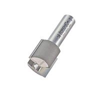 Trend Profesional Cortador Recto de Dos Flautas para Fresadora, Mango de 1/2 Pulgada, Diámetro de Corte de 25mm, Longitud de Corte de 25mm, metal duro (TCT), 4/70X1/2TC