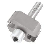 Trend Profesional Fresa de Rebate Grande con Guía, Mango de 1/2 Pulgada, Diámetro de Corte de 50.8mm, Longitud de Corte de 22.5mm, metal duro (TCT), 46/390X1/2TC