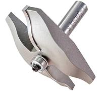 Trend Profesional Fresa para Paneles Ogee con Rodamiento, Mango de 1/2 Pulgada, Diámetro de Corte de 85.7mm, Longitud de Corte de 15.9mm, Radio de 22.2mm, 18/84X1/2TC