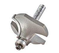 Trend Profesional Fresa para Router con Rodamiento Guiado Ovolo, Radio de 12.7mm, Mango de 1/4 Pulgada, Rodamiento Alternativo, metal duro (TCT), 46/150X1/4TC