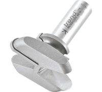 Trend Profesional Fresa para Tiradores de Cajón, Mango de 1/2 Pulgada, Diámetro de Corte de 45mm, Longitud de Corte de 17mm, metal duro (TCT), 84/93X1/2TC