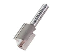 Trend Profesional Fresa Recta de Dos Canales, Vástago de 1/4 Pulgada, Diámetro de Corte de 16mm, metal duro (TCT), 4/2X1/4TC