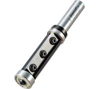 Trend Profesional Rota-Tip Fresa de Doble Guía de Dos Cortes, Mango de 1/2 Pulgada, Diámetro de Corte de 19,1mm y Longitud de Corte de 50mm, RT/75X1/2TC