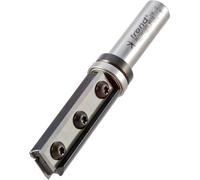 Trend Profesional Rota-Tip Profiler Cortador de Fresadora de Dos Flautas, Mango de 1/2 Pulgada, Diámetro de Corte de 19,1mm y Longitud de Corte de 50mm, RT/72X1/2TC