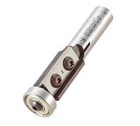 Trend Profesional Rota-Tip Trimmer Router Cutter, mango de 1/2 pulgada, diámetro de corte de 19mm y longitud de corte de 30mm, metal duro (TCT), 46/03X1/2TC