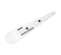 TREND R/COMPASS/A Router Brújula 650mm, Blanco