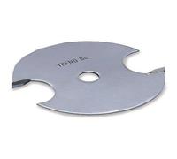 Trend Ranuradora profesional de 1/4 pulgadas, corte de 2.0 mm, cortador de ranura con diámetro de corte de 36 mm, 2 dientes, punta de carburo de tungsteno, SL/B