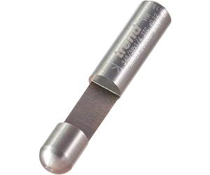 Trend Recortadora Profesional, 90 Grados, 6.3mm Diámetro x 10mm Longitud, Vástago de 1/4 Pulgada, Carburo Sólido, S48/39X1/4STC