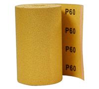 Trend Rollo de lija de óxido de aluminio, grano 60, 115 mm de ancho x 5 metros de largo, resistente y duradero, papel de lija antiobstrucciones, AB/R115/60A