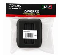 Trend Sinker Plomo submarino plastificado de 1 kg - Lastre submarino para buceo, apnea y pesca en apnea, peso submarino ergonómico - Kit de plomo submarino de 1 a 6 kg fabricado en Italia