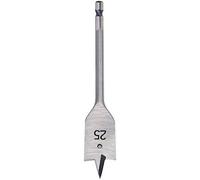 Trend Snappy Broca Plana de 30mm de Diámetro con Punta Central y Espuelas de Corte para Perforación Rápida en Madera, SNAP/FB/30