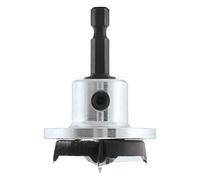 Trend Snappy Broca de 35 mm con tope de profundidad, para taladrar orificios uniformes de 35 mm de diámetro para bisagras circulares en puertas de cocinas y armarios, SNAP/MB/35DS