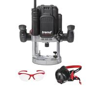 Trend T12 Fresadora de inmersión 2300W, 12mm con kit de seguridad