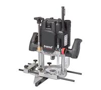 Trend T14EK 2300W 12mm Fresadora de taller de velocidad variable 230V EU, profundidad de entrada de 80 mm, perfecto para uso manual y de mesa fresadora, T14EK/EURO