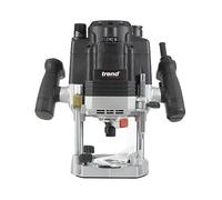 Trend T8ELK - Enrutador de taller de inmersión de modo dual de 1/2 pulgada, diseñado tanto para uso manual como en mesa de enrutador, 2200 W, 110 V, color negro