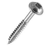 Trend Tornillo de agujero de bolsillo fino n.º 7 x 30 mm, tornillos autorroscantes para madera, de rosca cuadrada estándar para usar con plantillas de agujero de bolsillo, PH/7X30/500, paquete de 500