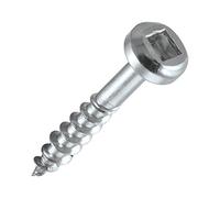 Trend Tornillo de agujero de bolsillo grueso n.° 7 x 25 mm, tornillos autorroscantes para madera, de rosca cuadrada gruesa para usar con plantillas de agujero de bolsillo, PH/7X25/500C, paquete de 500