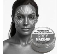 Trendandstylez Maquillaje profesional para teatro, 25 g, pintura facial y corporal para carnaval, Halloween y cosplay, respetuoso con la piel, prueba dermatológica, maquillaje para mujeres, hombres y