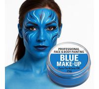 Trendandstylez Maquillaje profesional para teatro, 25 g, pintura facial y corporal para carnaval, Halloween y cosplay, respetuoso con la piel, prueba dermatológica, maquillaje para mujeres, hombres y