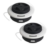 Trendecor 2 piezas de cabezal de corte para Stihl Autocut C26-2, piezas de repuesto de hilo para desbrozadora Compatible con Stihl FS para FS56 FS55 FS80 FS85 FS85 FS91 FS90R FS90 FS94 Accesorios de