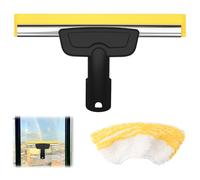 Trendecor Boquilla para ventana para limpiador de vapor Kärcher con juego de paños de microfibra, compatible con limpiadores de vapor Kärcher SC1 SC2 SC3 SC4 SC5 SC7, recambios para una limpieza sin