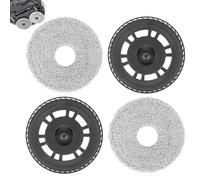 Trendecor Paños de fregona con soporte de repuesto para Dreame X40 Ultra / L20 Ultra / X40 Master / L40 Ultra/Dreame L10s Pro Ultra Heat / L10s Ultra Gen2 Ultra Robots Piezas de repuesto