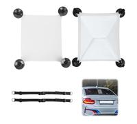 Trendecor Starlink Mini Sonnendach Saugnapf Halterung mit SilikonSchutzhulle, Starlink Halterung mit 2 verstellbare Riemen Saugnapf Montage Set für Autofenstern Sonnendach Fenster Fenster Sonnendach