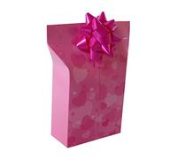 Trendfinding Caja de regalo con roseta para papel de regalo, caja de cartón para regalo (Love, 48)