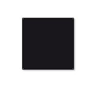 Trendform Tablero Magnetico Cuadrado con 10 Imanes para Hogar, Oficina, Dormitorio O Aula - Negro - 400mm x 400mm