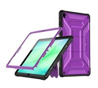 TrendGate - Funda para Samsung Galaxy Tab A11+/A9+ Plus de 11 pulgadas 2025/2023, ligera, a prueba de golpes, protector de pantalla integrado con soporte para Galaxy Tab A11+/A9+ de 11 pulgadas, color