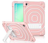 TrendGate - Funda protectora para Samsung Galaxy Tab A11+/A9+ Plus, de 11 pulgadas 2025/2023, a prueba de golpes, con soporte para Galaxy Tab A11+/A9+ de 11 pulgadas, color rosa