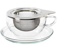 Trendglas Jena Tea Time - Taza de té con Filtro Integrado de Acero Inoxidable (0,3 L)