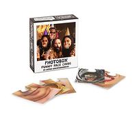 TRENDHAUS 955951 - Tarjetas «Funny Face», 50 Divertidos Accesorios para fotomatones y Selfies, complementos para Fiestas, Bodas, cumpleaños y Despedidas de Soltero