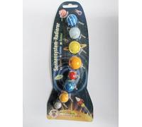 TRENDHAUS 959256 Space Adventure - Juego de 8 gomas de borrar para niños, diseño del sistema solar