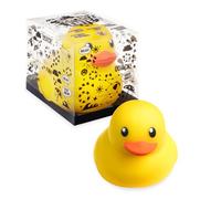 TRENDHAUS 967923 - Pato de baño XXL antiestrés para niños y Adultos, Aprox. 19 x 15,5 x 14 cm, Forma de Pato, Pelota de estrés