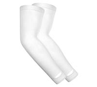 TRENDMALLS Mangas de brazo, protección solar UV refrescante, compresión deportiva para hombres/mujeres/niños, White1, Talla única