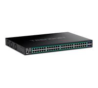 TrenDNET - Accesorios de 52 Puertos GIGA Web Smart 740 W PoE+ 10 G SFP+ Slots