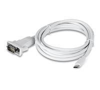 TRENDnet Adaptador Serie USB Tipo C a RS-232 DB9, TUC-S9, Conecta un Dispositivo Serie RS-232 a un Puerto USB Tipo C en tu computadora, 1,8 m, soporta USB 3.0/2.0/1.1, Compatible con Windows