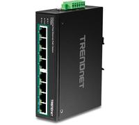 Trendnet Conmutador 8 puertos ind.fast eth poe+ carril din negroRouter, Wifi, Red CONMUTADOR 8 PUERTOS IND.FAST ETH POE+ carril DIN 182890
