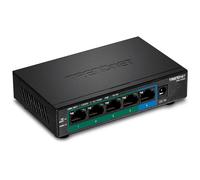 TRENDnet Conmutador Gigabit PoE+ de 5 Puertos (32 W), TPE-TG52