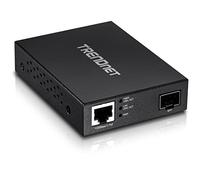 Trendnet Convertidor de medios TFC-PGSFP – PoE PD SFP 100/1000Base-T a SFP 2000 Mbit/s Negro