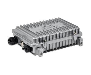 TRENDnet Convertidor de medios industrial para exteriores 10G SFP+ a 10G PoE++ (95W), TI-OBF711, 1 puerto de fibra óptica dúplex LC de 10 G, 1 puerto PoE++ RJ45 de 10G, hasta 95 W, cumple con NDAA +