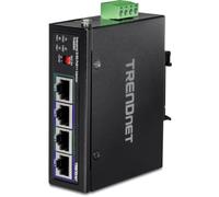 TRENDnet Inyector Industrial PoE++ de 2 Puertos de 95 W, Compatible con PoE IEEE 802.3af, PoE+ IEEE 802.3at y PoE++ IEEE 802.3bt, no Compatible con Dispositivos PoE pasivos, Negro, TI-IG290