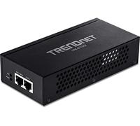 TRENDnet Inyector PoE+ de 2,5 G, TPE-215GI, PoE (15,4 W) o PoE+ (30 W), Convierte un Puerto no PoE a un Puerto PoE+ 2.5G, Compatible con 2.5GBASE-T, Fuente de alimentación integrada, Red de un