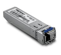 TRENDnet Módulo LC de Modo único de Longitud de Onda Dual 10G SFP+ de 10 km, TEG-10GBS10D2, Cumple con NDAA y TAA, protección del Fabricante de por Vida, monitoreo de diagnóstico Digital