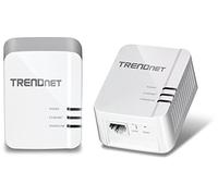 TRENDnet Powerline 1300 AV2 Adapter Kit, Includes 2 x TPL-422E Powerline Ethernet Adapters, IEEE 1905.1 & IEEE 1901, Gigabit Port, Range Up to 300m (984 ft), Simple Installation, White, TPL-422E2K